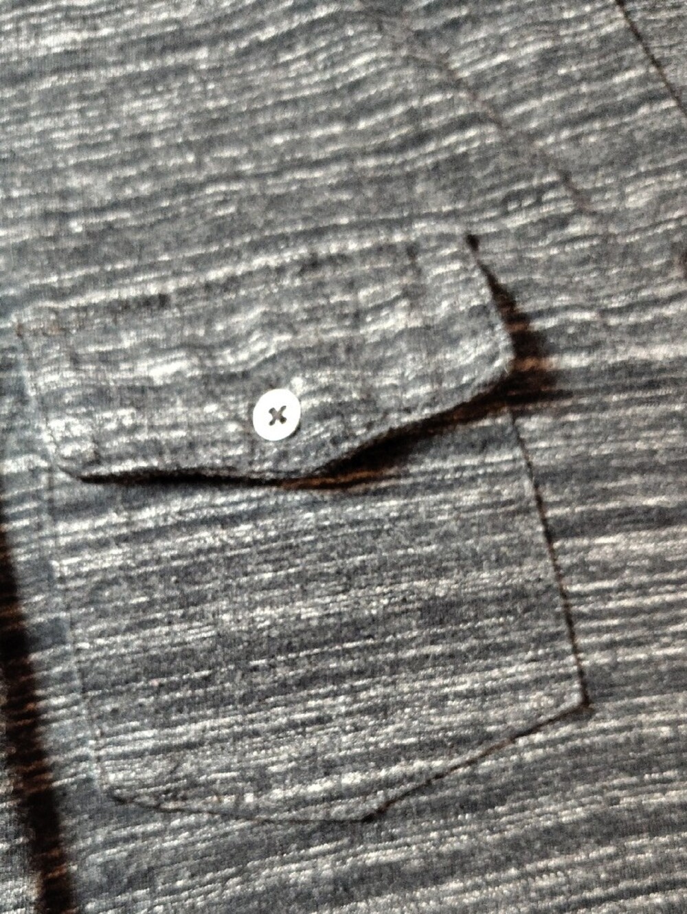 SONOMA Women's Black Striped Button-Front Sweater - Picture 3 of 6
